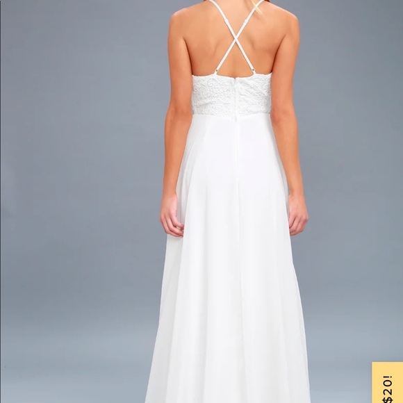 Lulus Madalyn White Lace Maxi Dress - Picture 4 of 10